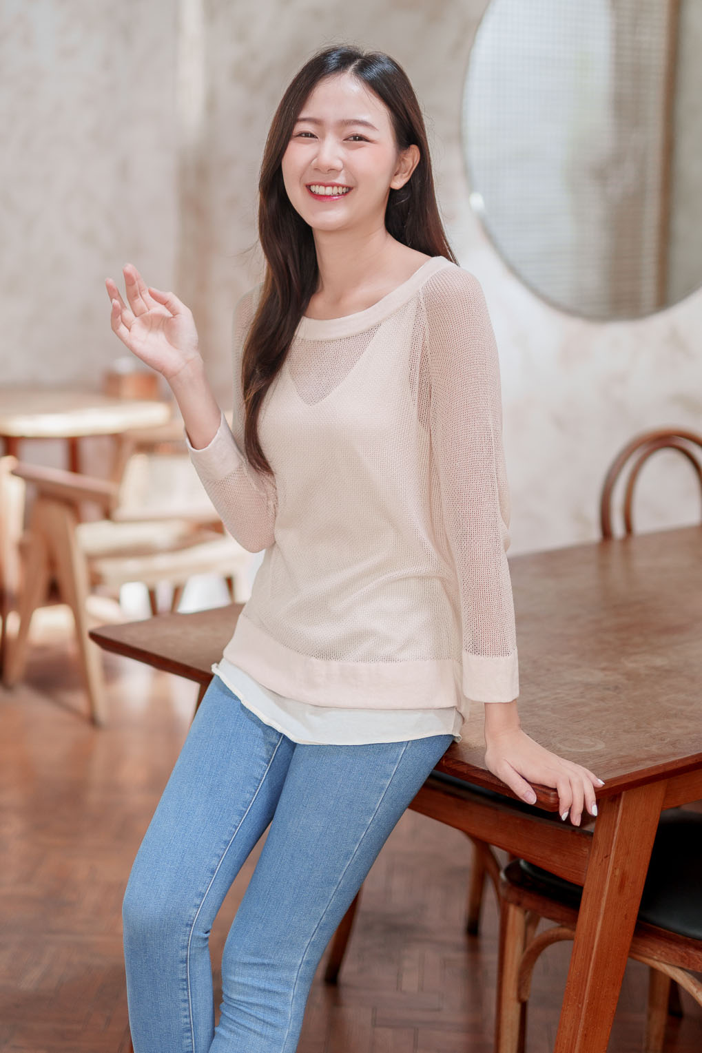 Custom organic cotton garment